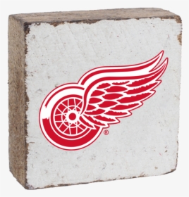 Detroit Red Wings Rustic Block - Detroit Red Wings Png, Transparent Png, Transparent PNG