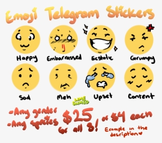 Telegram Stickers Anyone - Smiley, HD Png Download, Transparent PNG