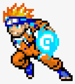 Naruto Pixel Art, HD Png Download, Transparent PNG
