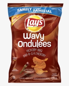 Transparent Lays Chips Png - Hickory Bbq New Lay's Wavy Chips, Png Download, Transparent PNG