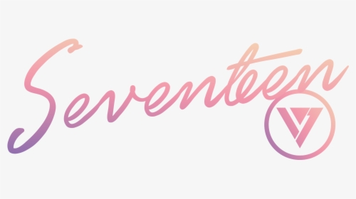Seventeen Logo Png , Png Download - Calligraphy, Transparent Png, Transparent PNG