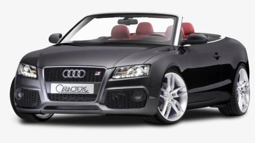 Audi A5 Black Convertible, HD Png Download, Transparent PNG