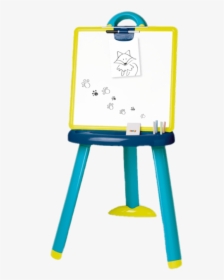 Smoby Plastic Easel - Tableau Plastique Bleu Smoby, HD Png Download, Transparent PNG