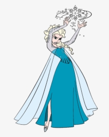 Elsa Disney Clipart Lois Griffin In Dress Transparent - Elsa, HD Png Download, Transparent PNG