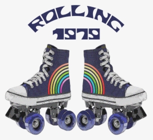Retro Roller Skate Png, Transparent Png, Transparent PNG