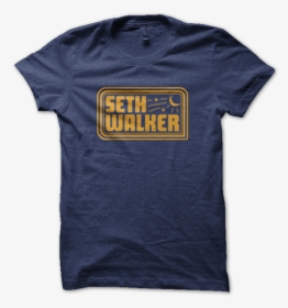 Seth Walker Tshirt Stars And Moon - T Shirt, HD Png Download, Transparent PNG