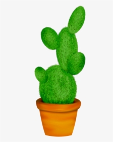 Cactus Clipart Potted - Cactus Plant Clipart Png, Transparent Png, Transparent PNG