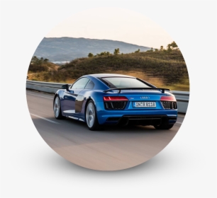 Car Shipping - 2017 Audi R8 Plus Ara Blue, HD Png Download, Transparent PNG