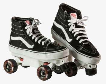 Vans Chicks In Bowls Custom Roller Skates Cib Skatepark - Diy Vans Roller Skates, HD Png Download, Transparent PNG