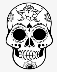 Transparent Skull Clip Art - Imagenes De Calaveras Para Colorear, HD Png Download, Transparent PNG