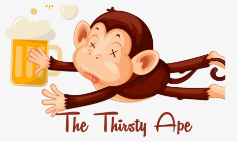 One Beer Often Leads To Another - Animated Dead Monkey, HD Png Download, Transparent PNG