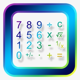 Icon, Keyboard, Pay, Digits, Count, Calculator, Symbols - Win 7 Calculator Download, HD Png Download, Transparent PNG