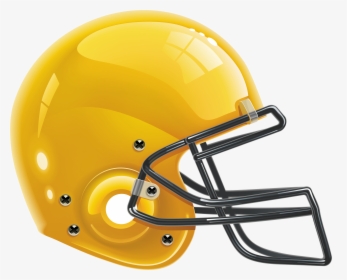Yellow Football Helmet Png Clip Art, Transparent Png, Transparent PNG