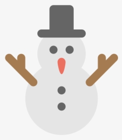 Snowman Icon - Snowman Icon Png, Transparent Png, Transparent PNG