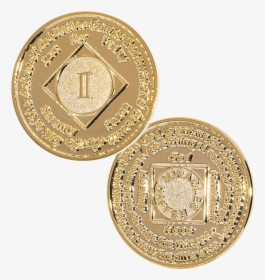 Na Medallion 24k Gold Plated Anniversary Coin Narcotics - Coin, HD Png Download, Transparent PNG
