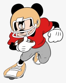 Mickey Mouse Football Player, HD Png Download, Transparent PNG