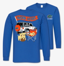 Southern Couture Florida Gators Jeep Royal Ls - Funny T Shirts Georgia Bulldogs, HD Png Download, Transparent PNG