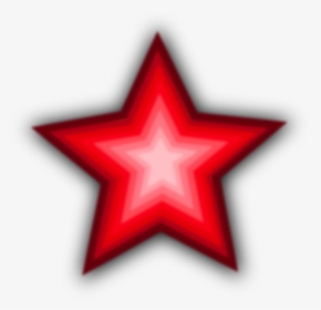 Stars, Red, Drop Shadow, Red And White, Gradient - Blue Stars, HD Png Download, Transparent PNG