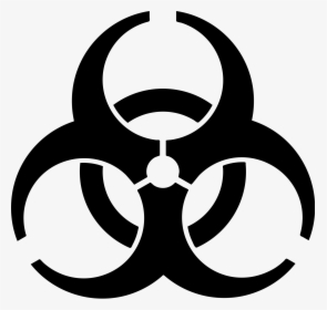 Biohazard Transparent Svg - Biohazard Symbol, HD Png Download, Transparent PNG