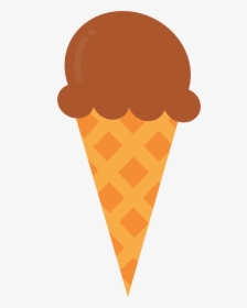 Ice Cream Cone Big - Clip Art Ice Cream Cone, HD Png Download, Transparent PNG