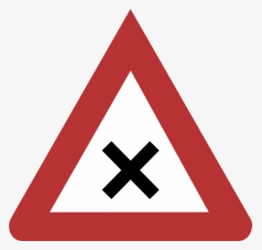Junction Danger Warning Png Image - Achtung Icon, Transparent Png, Transparent PNG