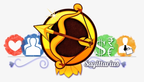 Sagittarius Clipart Cool - Sagittarius Symbol Wallpaper Hd, HD Png Download, Transparent PNG