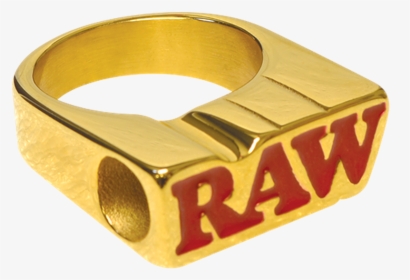Smoke Ring - Raw Gold Smoker Ring, HD Png Download, Transparent PNG