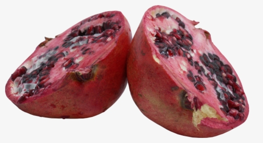 Pomegranate, Garnet, Cut Fruit, Southern Fruits - Half Eaten Pomegranate Transparent, HD Png Download, Transparent PNG