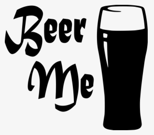Transparent Beer Emoji Png - Beer Glass Clipart Black And White, Png Download, Transparent PNG