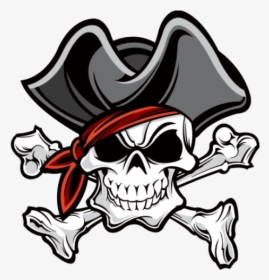 Pirate Skull And Crossbones, HD Png Download, Transparent PNG