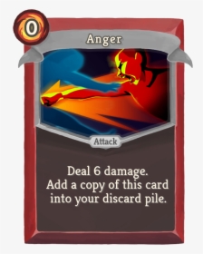 Slay The Spire Wiki - Anger Slay The Spire, HD Png Download, Transparent PNG