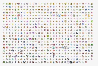 Transparent Shiny Eyes Png - Full Pokedex Pokemon Go, Png Download, Transparent PNG