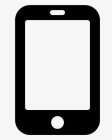 Cellphone Icon Png - Mobile White Icon Png, Transparent Png, Transparent PNG