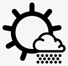 Simple Weather Icons2 Scattered Snow - Weather Icons Png, Transparent Png, Transparent PNG