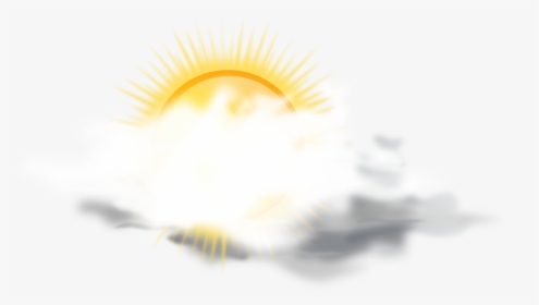 Cloudy Clip Arts - Cloudy Png Logo For Weather, Transparent Png, Transparent PNG