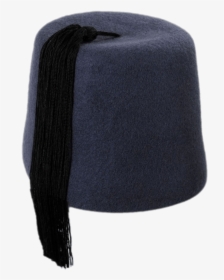Grey Fez With Long Black Tassel - Transparent Background Soviet Ushanka Hat, HD Png Download, Transparent PNG