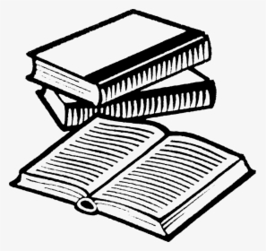 Book, Found, Fun, Icon, Icons, Reading - Line Drawing Of Books, HD Png Download, Transparent PNG