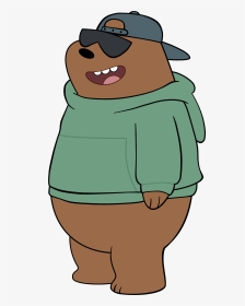 We Bare Bears Grizz Drawing, HD Png Download, Transparent PNG