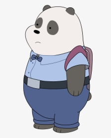 Transparent We Bare Bears Png - We Bare Bears Wearing Clothes, Png Download, Transparent PNG