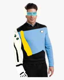 Transparent Symmetra Png - Star Trek Next Generation Blue Uniform, Png Download, Transparent PNG