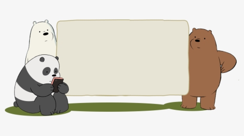 Transparent We Bare Bears Png - We Bare Bears Birthday Background, Png Download, Transparent PNG