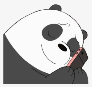 Transparent Panda Bear Clipart Black And White - Panda From We Bare Bears, HD Png Download, Transparent PNG