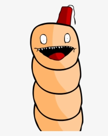A Giant Worm With A Fez, HD Png Download, Transparent PNG