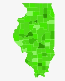 Illinois Remediation Services - Voter Map Illinois 2016, HD Png Download, Transparent PNG