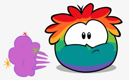 Transparent Farting Clipart - Club Penguin Puffle Png, Png Download, Transparent PNG