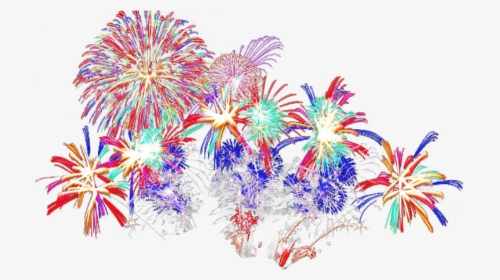 Transparent Firework Clipart - Fireworks With Transparent Background, HD Png Download, Transparent PNG