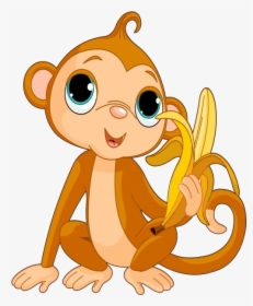 Animated Baby Monkey Hd Image Clipart - One Number In Marathi, HD Png Download, Transparent PNG