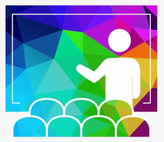Person Presenting Icon - Graphic Design, HD Png Download, Transparent PNG