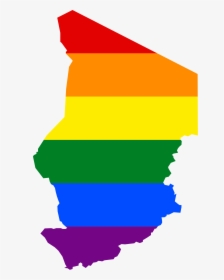 Transparent Gay Flag Png - Chad Africa Flag, Png Download, Transparent PNG