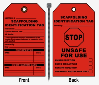 Scaffold Do Not Use Tags, HD Png Download, Transparent PNG